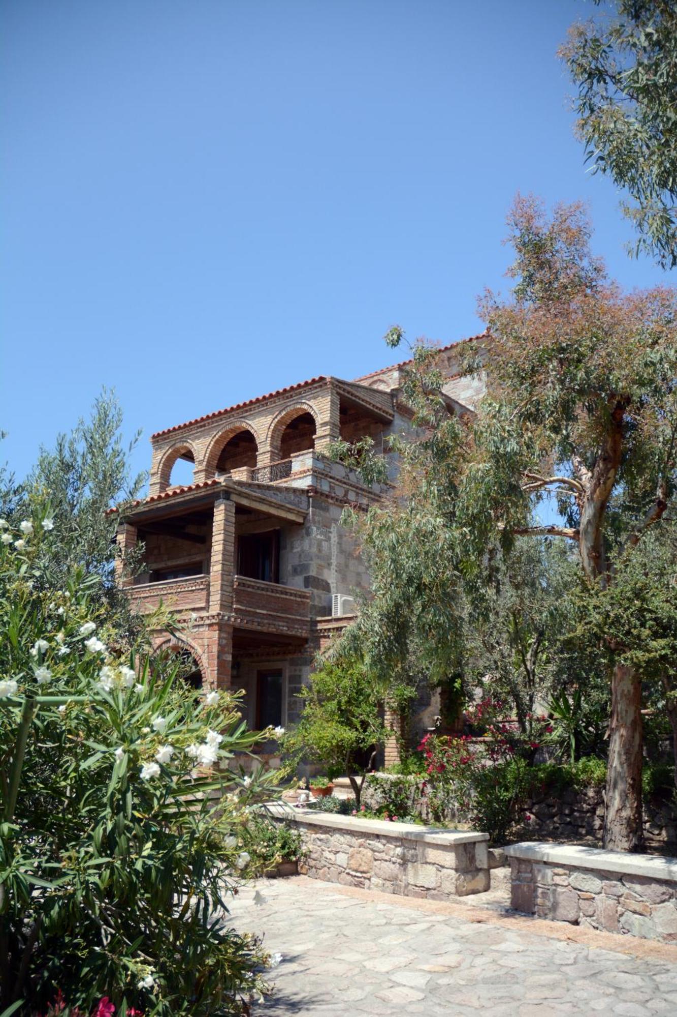 Lesvos Tower House Komninos Sígrion المظهر الخارجي الصورة