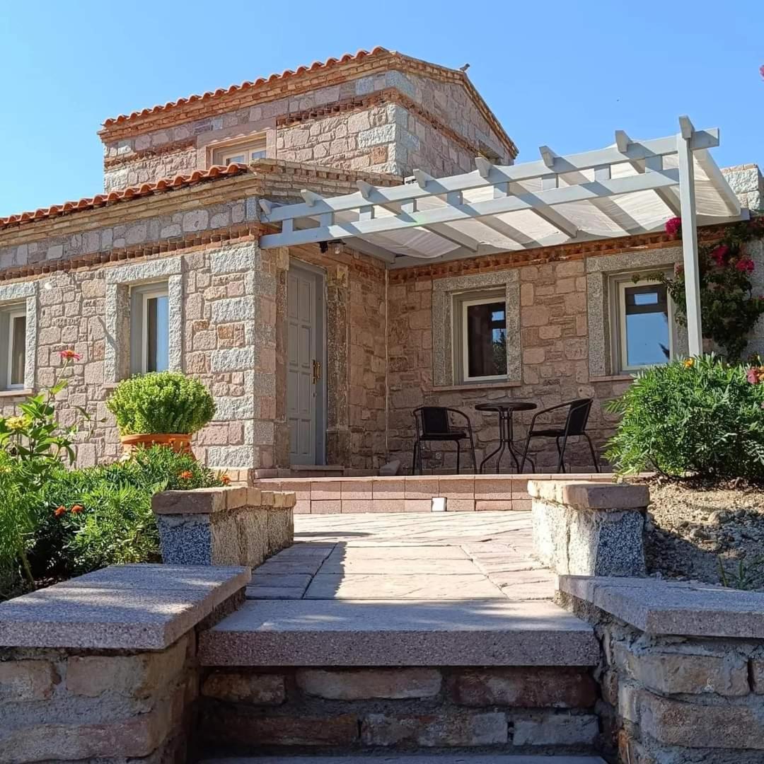 Lesvos Tower House Komninos Sígrion المظهر الخارجي الصورة