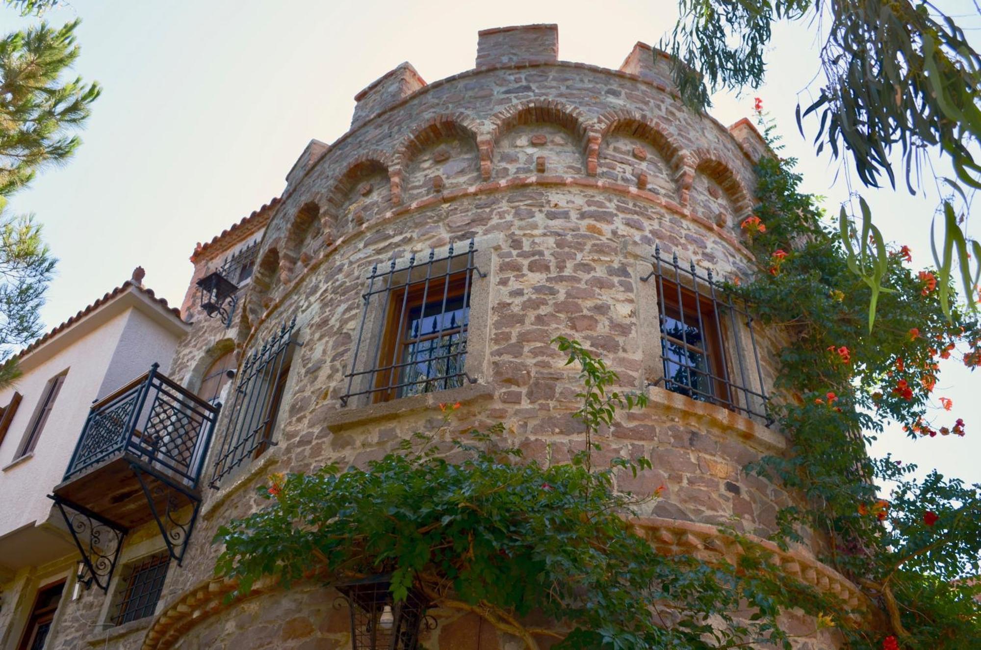 Lesvos Tower House Komninos Sígrion المظهر الخارجي الصورة
